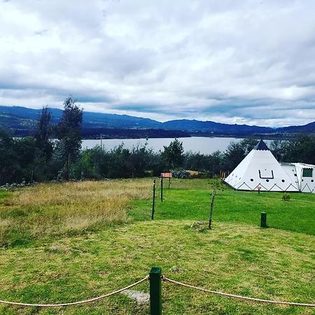 Glamping Hospedaje Mafer Guatavita Eksteriør billede