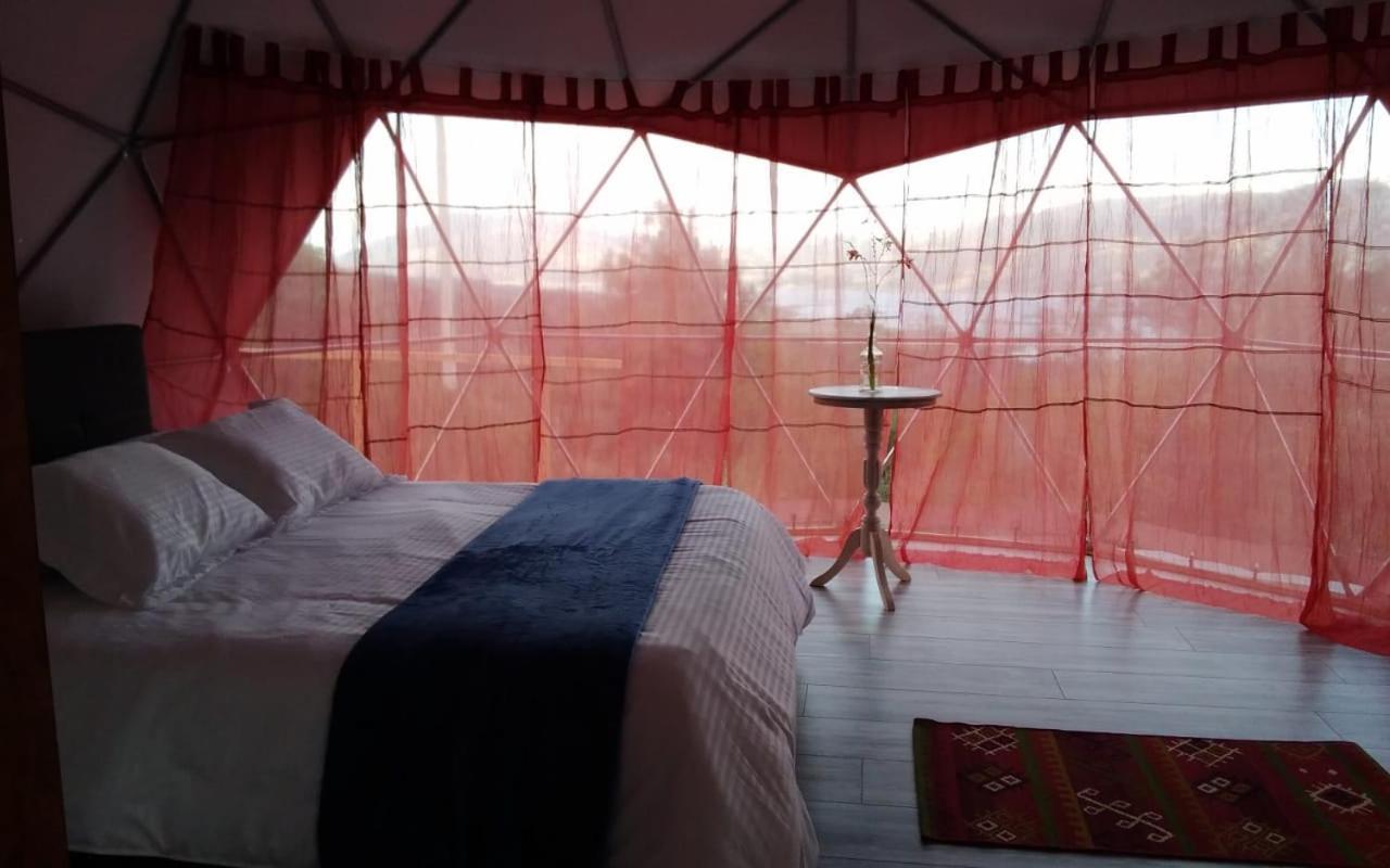 Glamping Hospedaje Mafer Guatavita Eksteriør billede