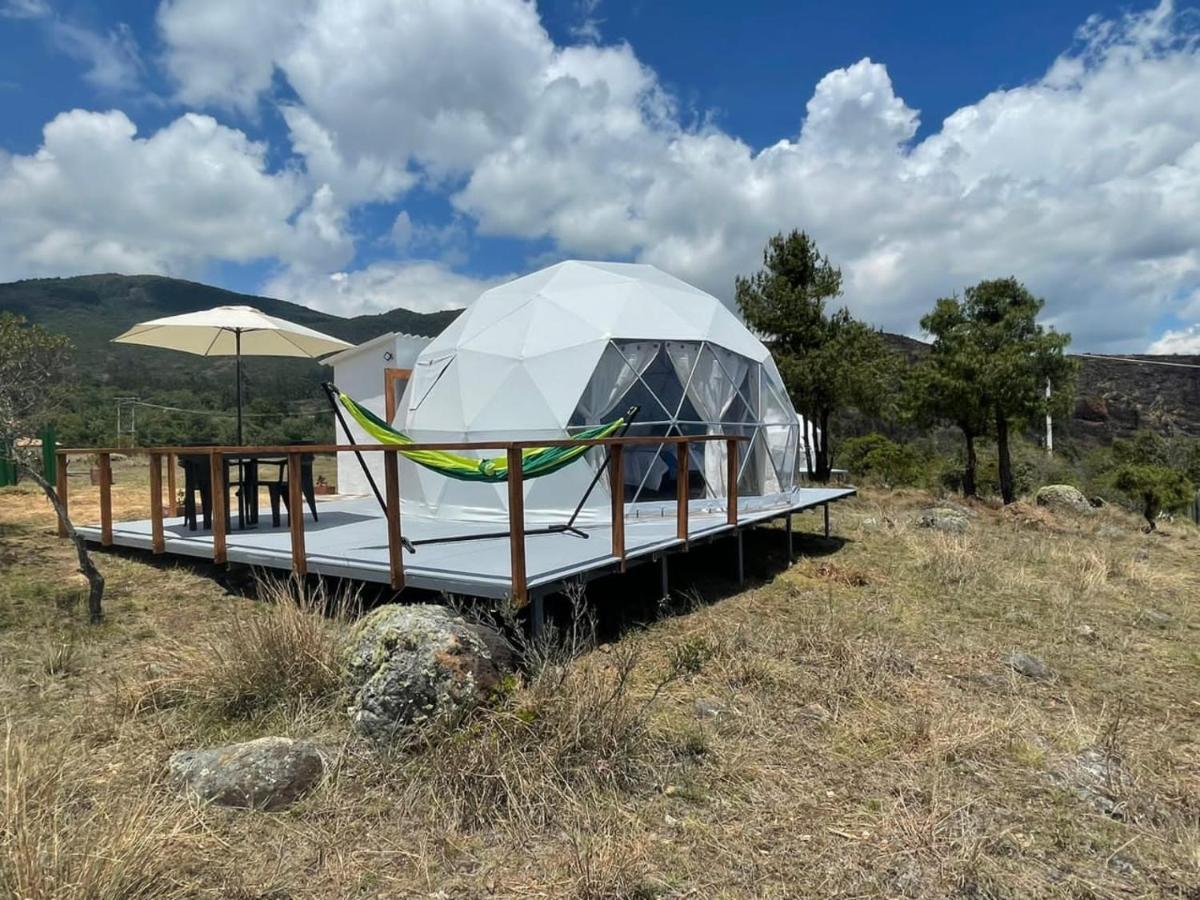 Glamping Hospedaje Mafer Guatavita Eksteriør billede