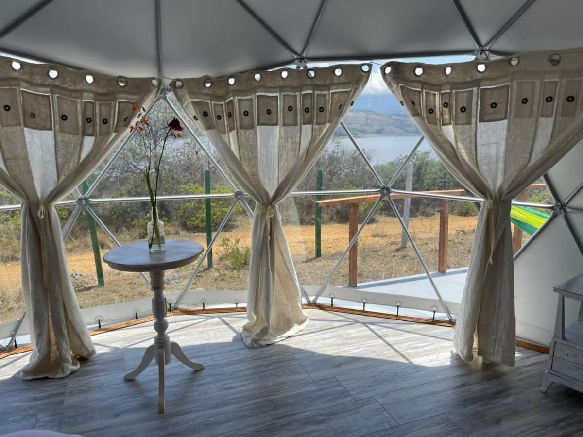Glamping Hospedaje Mafer Guatavita Eksteriør billede