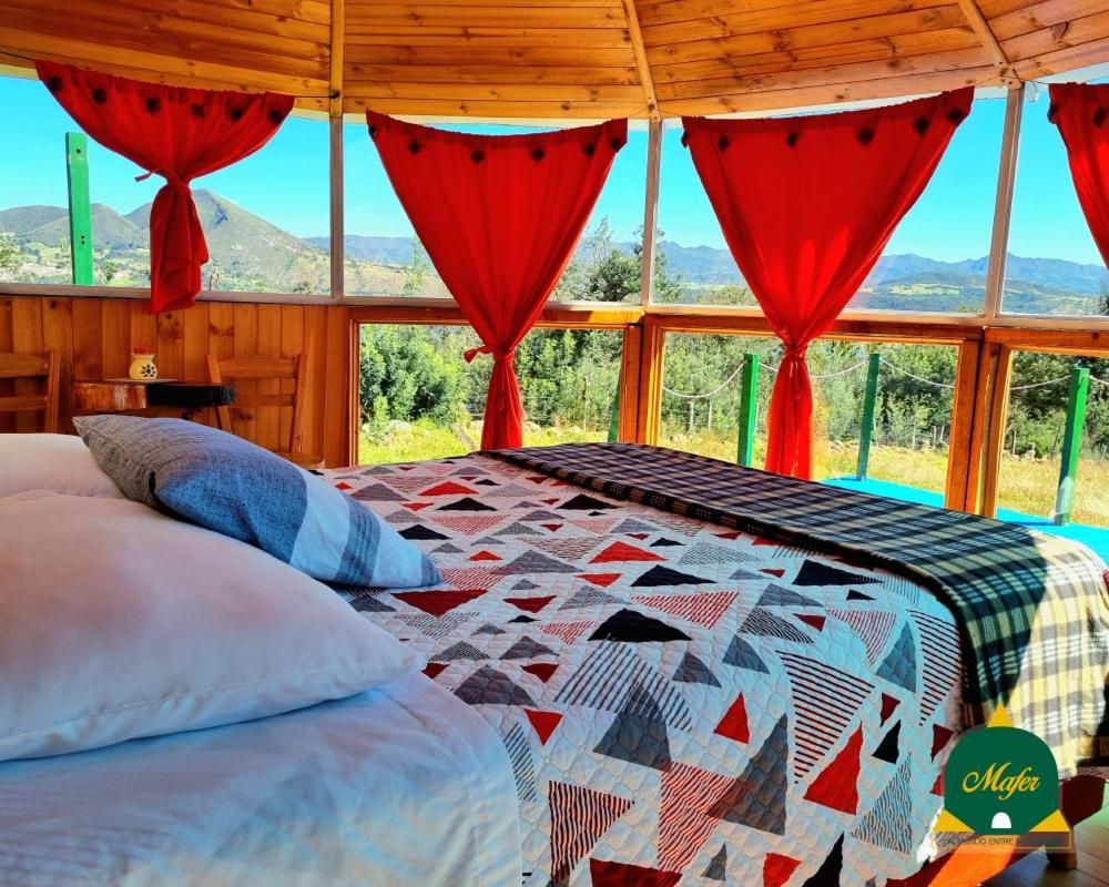 Glamping Hospedaje Mafer Guatavita Eksteriør billede