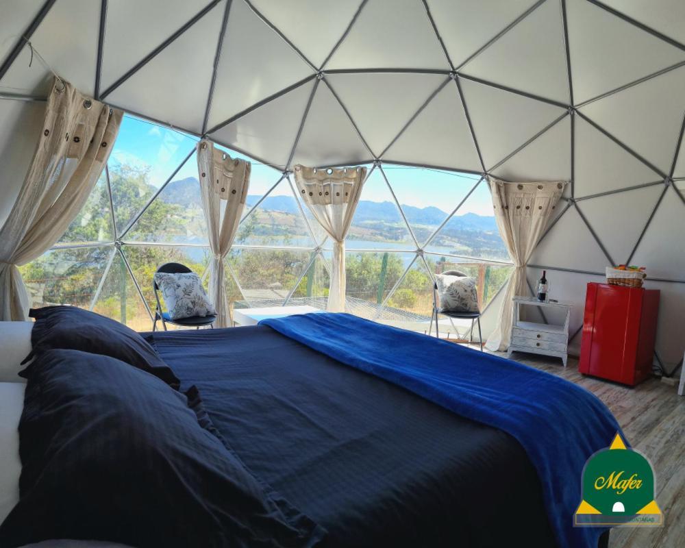 Glamping Hospedaje Mafer Guatavita Eksteriør billede