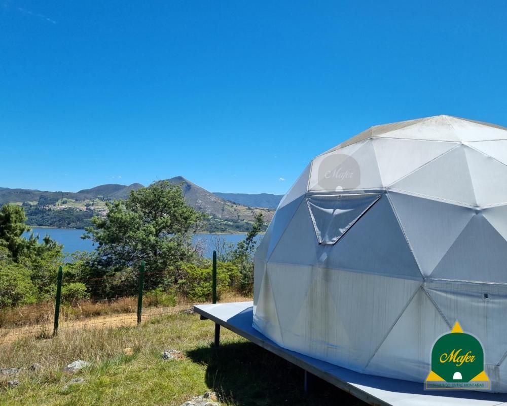 Glamping Hospedaje Mafer Guatavita Eksteriør billede