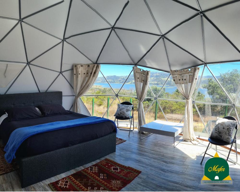 Glamping Hospedaje Mafer Guatavita Eksteriør billede