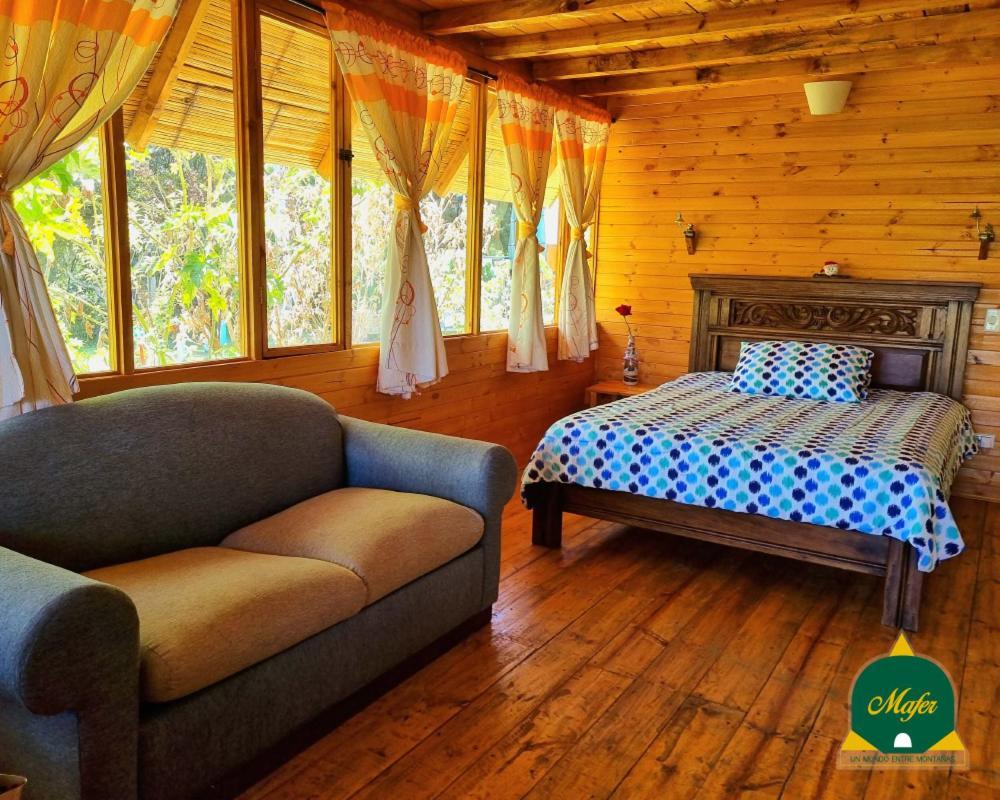 Glamping Hospedaje Mafer Guatavita Eksteriør billede