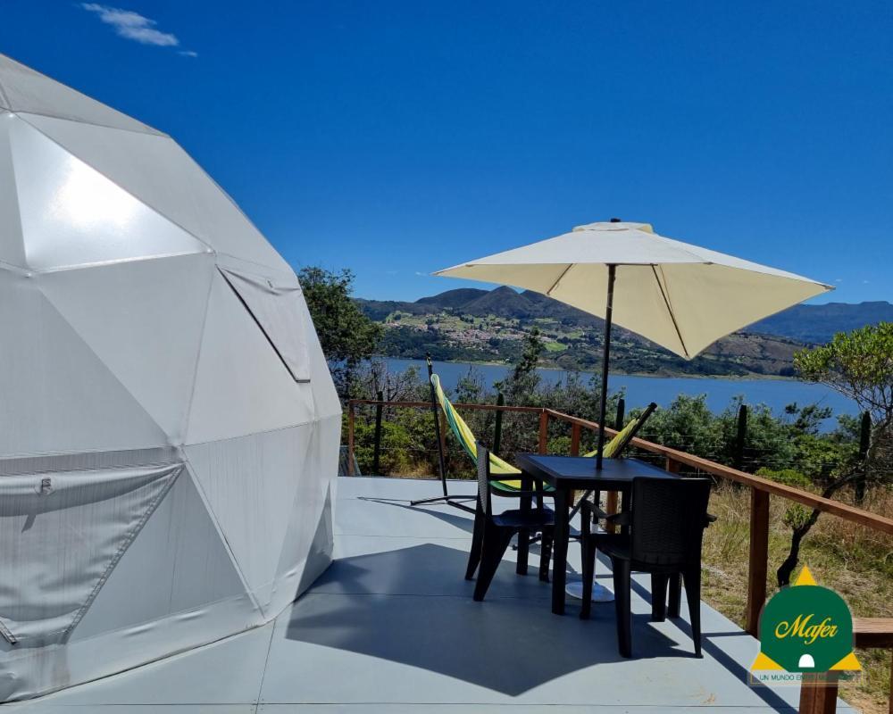 Glamping Hospedaje Mafer Guatavita Eksteriør billede