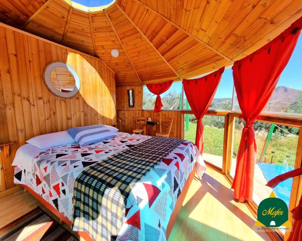 Glamping Hospedaje Mafer Guatavita Eksteriør billede